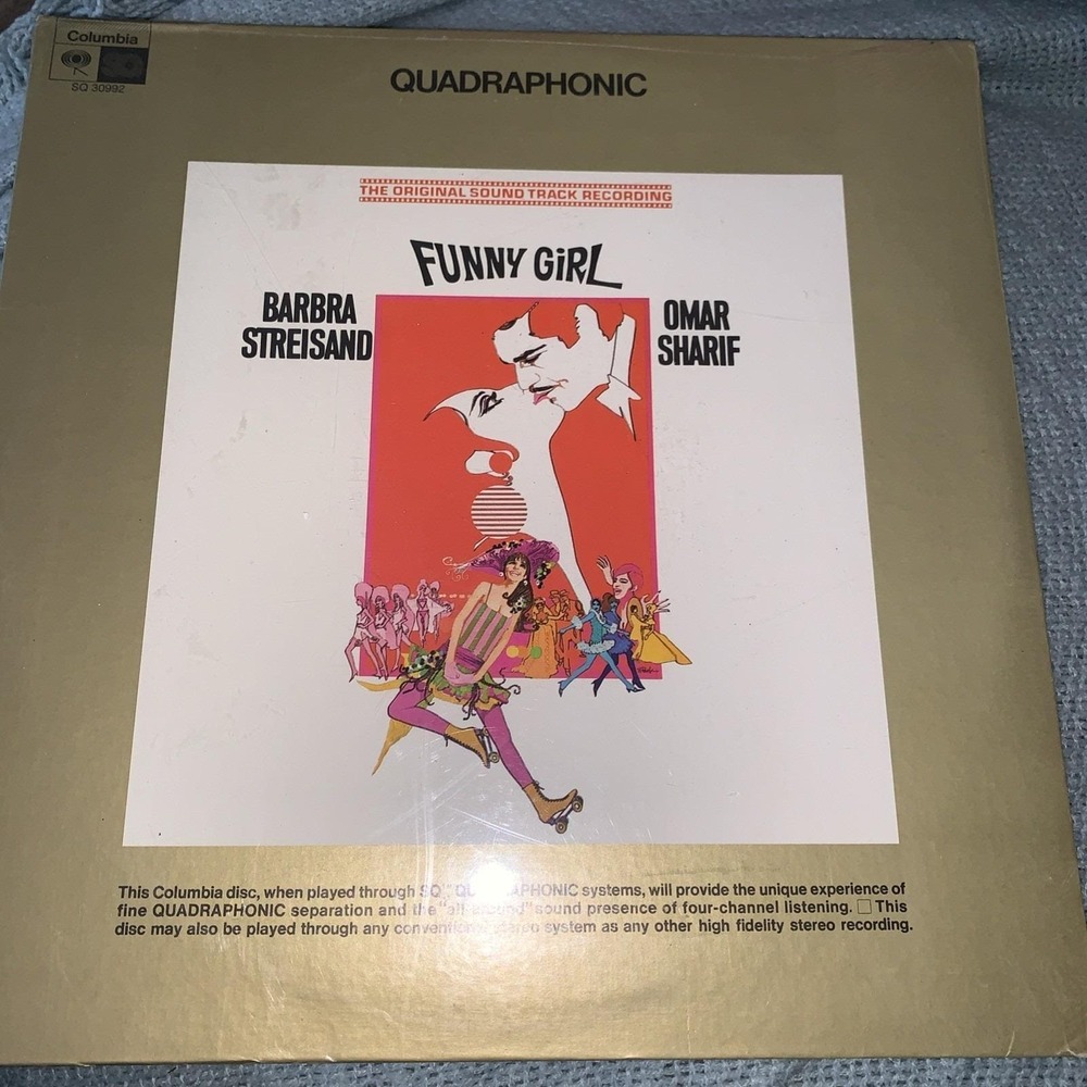 Columbia Funny Girl Original Sound Track Vinyl LP  Sealed Quadraphonic RARE Barb